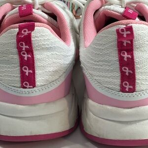 Avon Pink and White Breast Cancer Crusade Sneakers - Sz 9